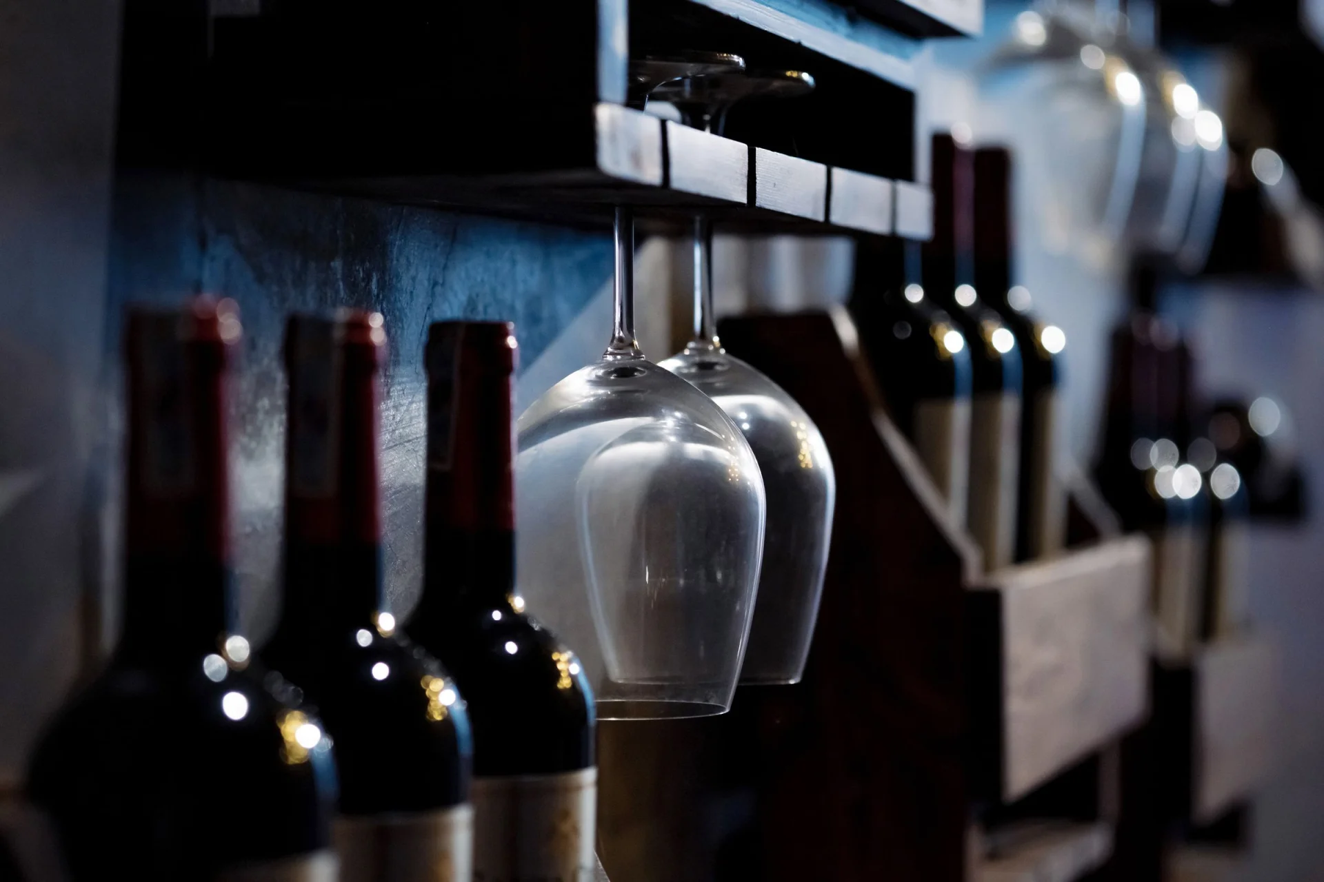 Bouteilles en cave