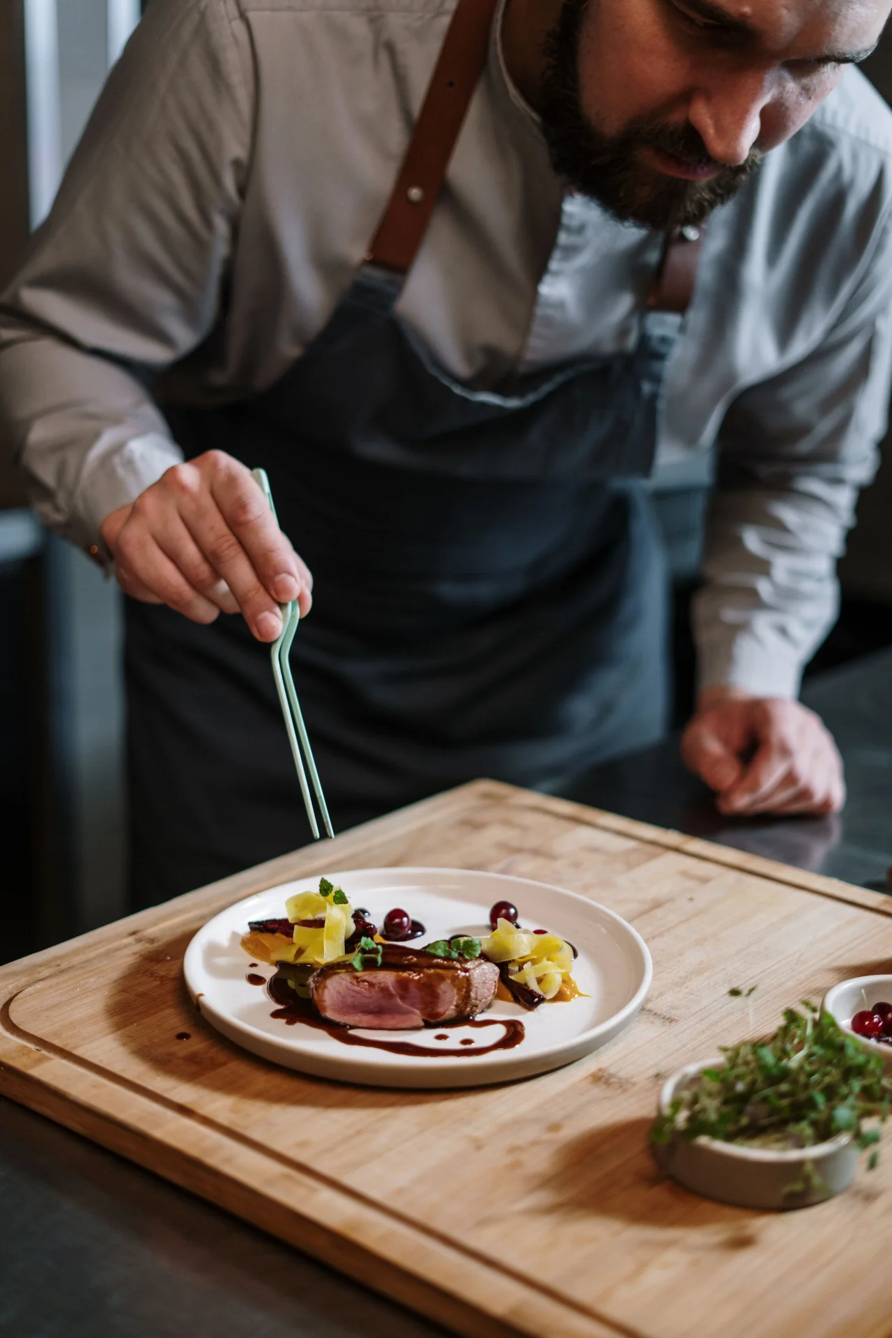Dressage en cuisine