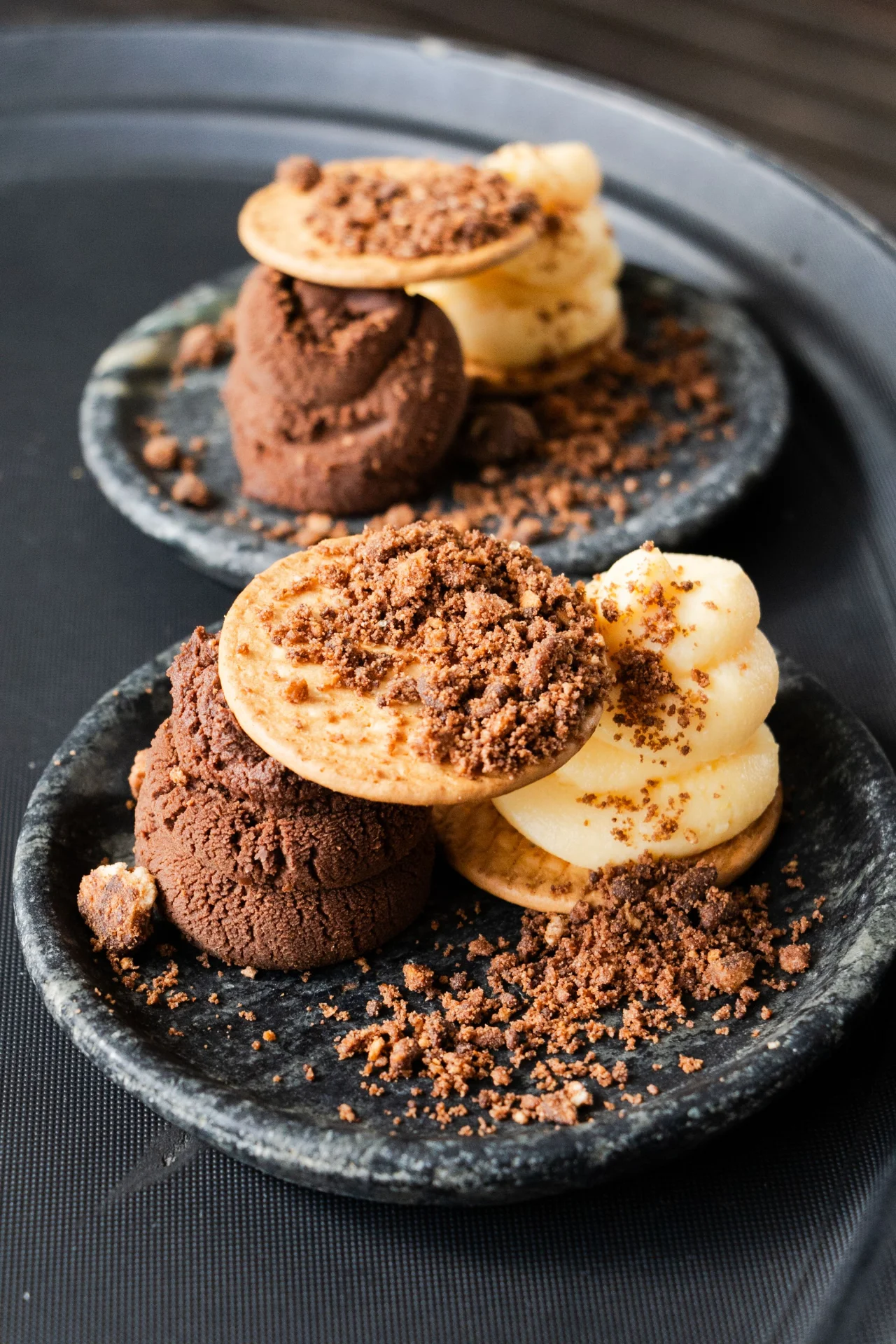Dessert au crumble